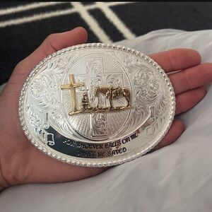Montana silversmiths Belt Buckle